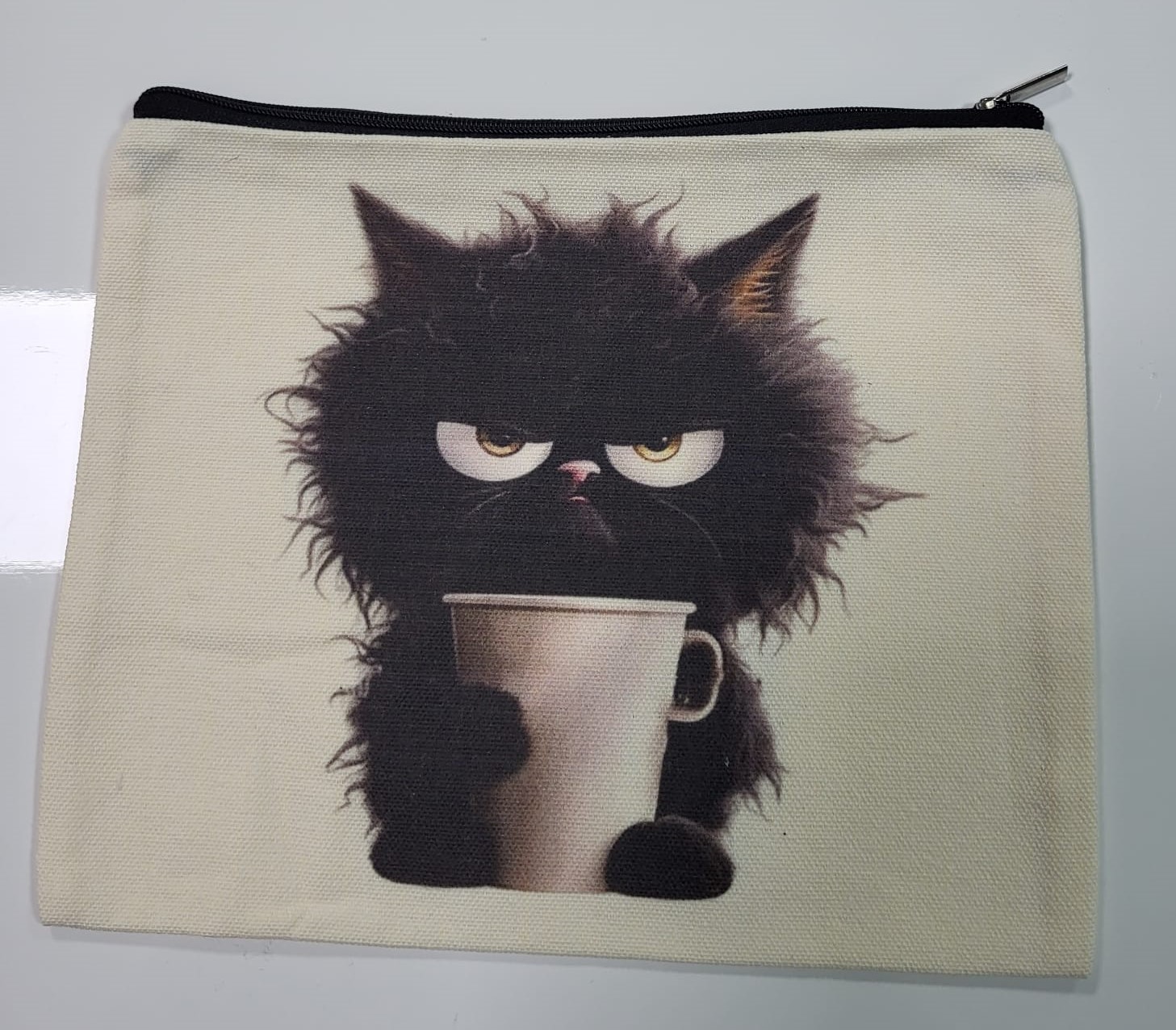 Angry-Cat Accessories Bag